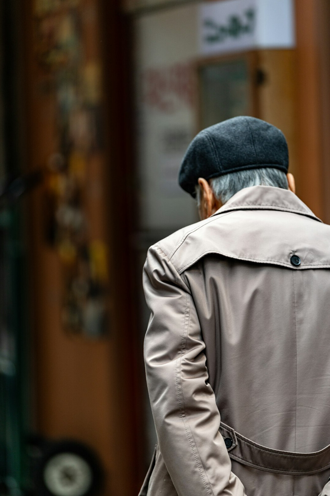detective in trench coat